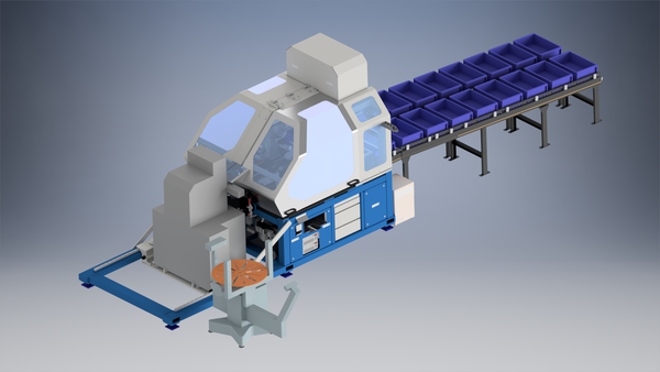 Spring welding machine